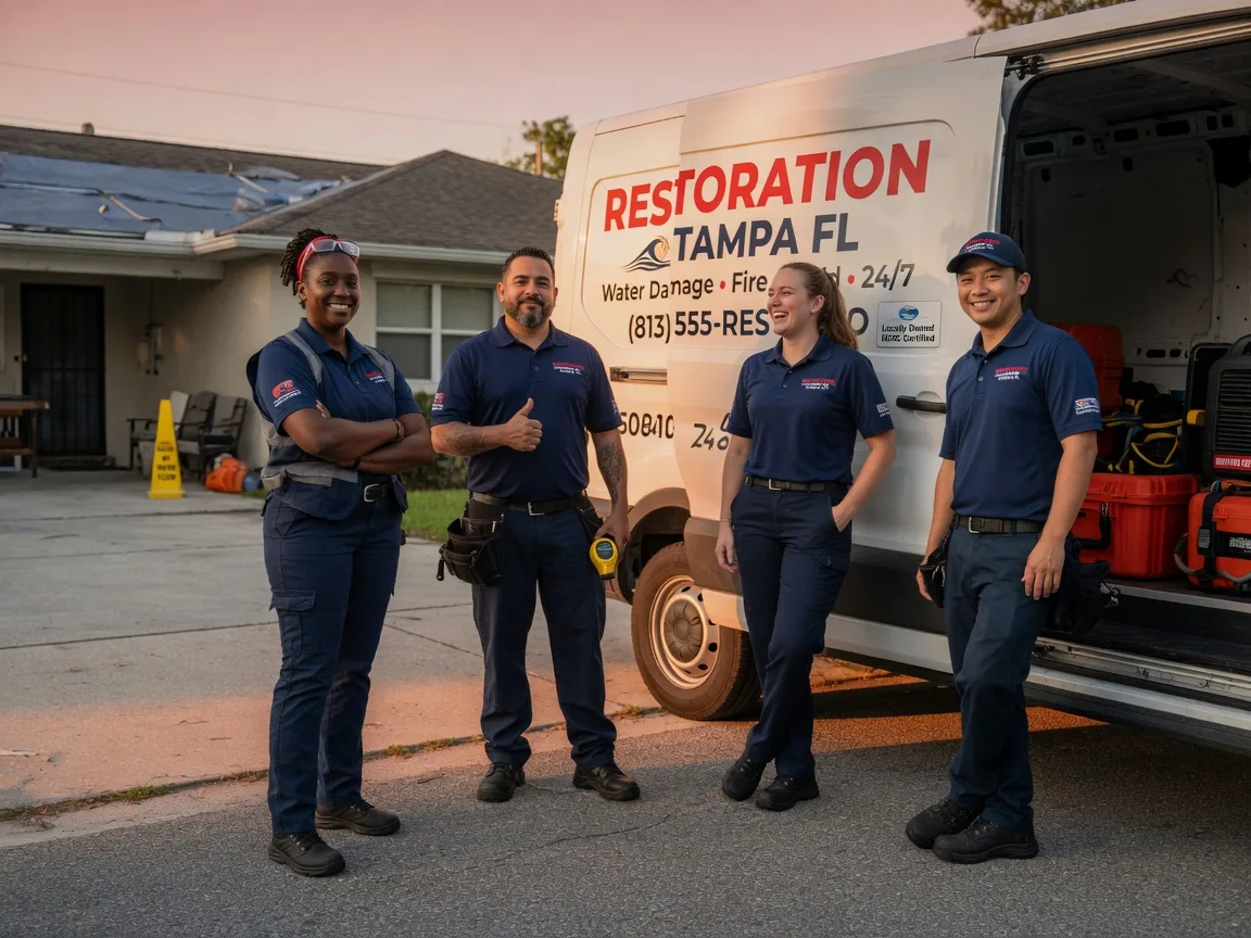 Water Damage Restoration company in Leicester, NC
